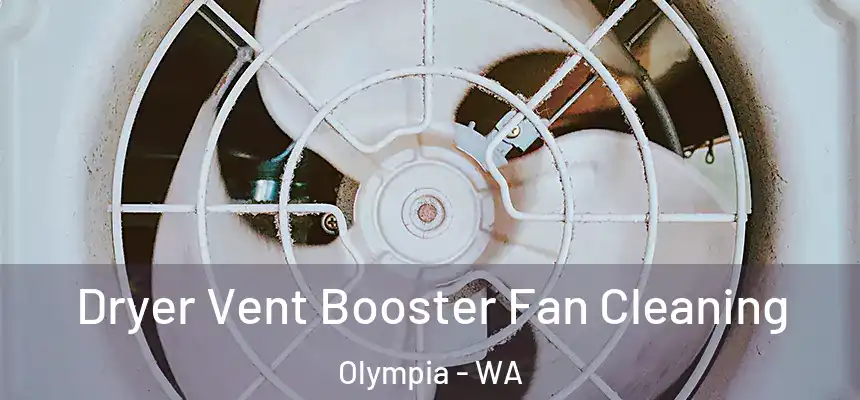 Dryer Vent Booster Fan Cleaning Olympia - WA