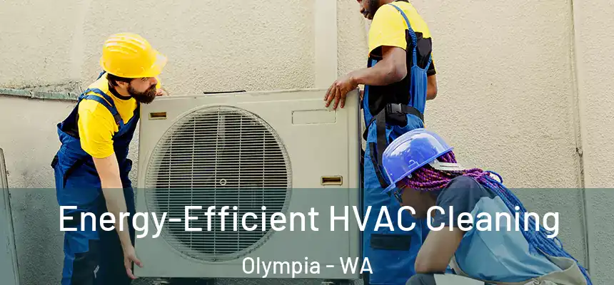  Energy-Efficient HVAC Cleaning Olympia - WA