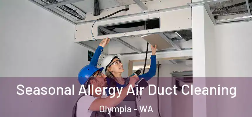 Seasonal Allergy Air Duct Cleaning Olympia - WA